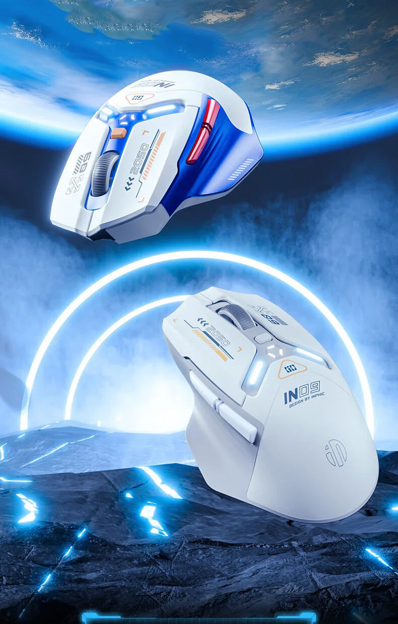 Rato Gaming eSports INPHIC IN9 - Sem Fios, 10000 DPI, Bluetooth e RGB Rato Gaming eSports INPHIC IN9 - Sem Fios, 10000 DPI, Bluetooth e RGB